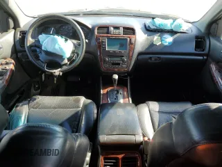 2002 Acura MDX with VIN 2HNYD18222H542910, listed as a Copart auction lot 48674384 with 218,282 mi miles and Salvage Title. Bid and sale history available at carsss.com. Image 8.