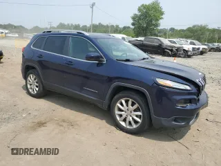 2016 Jeep Cherokee Limited with VIN 1C4PJMDB6GW225688, listed as a Copart auction lot 59818925 with 144,948 mi miles and Salvage title. Bid and sale history available at DreamBid. Image 4.