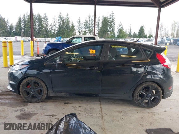 2019 Ford Fiesta ST with VIN 3FADP4GX1KM141348, listed as a IAAI auction lot 41903334 with 91,363 mi miles. Bid and sale history available at carsss.com. Image 14.