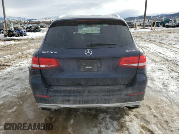 2017 Mercedes-Benz GLC with VIN WDC0G4KB7HV007392, listed as a Copart auction lot 45758665 with 72,569 mi miles and Salvage Title. Bid and sale history available at carsss.com. Image 6.