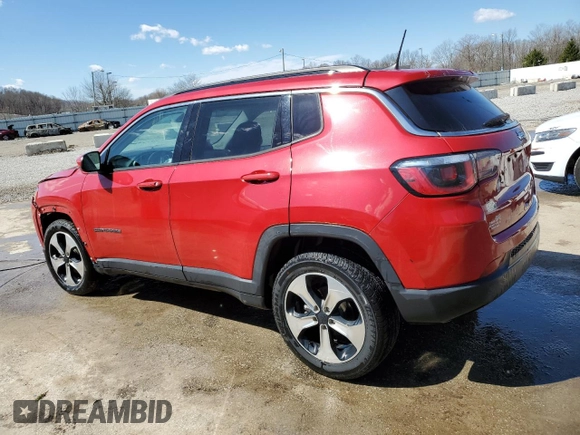 2017 Jeep Compass Latitude с VIN 3C4NJCBB3HT632430, выставлен на аукционе Copart как лот 50338645 с пробегом 78 313 миль миль и Списание • Salvage title. История ставок и продаж доступна на DreamBid. Изображение 2.