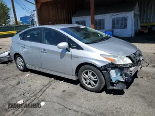 2011 Toyota Prius I with VIN JTDKN3DU7B0267776, listed as a Copart auction lot 55751515 with 185,131 mi miles and Salvage Title. Bid and sale history available at DreamBid. Image 4.