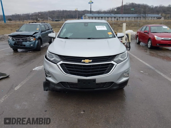 2020 Chevrolet Equinox LT with VIN 3GNAXKEVXLL187049, listed as a IAAI auction lot 41459248 with 59,291 mi miles. Bid and sale history available at carsss.com. Image 12.