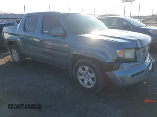 2006 Honda Ridgeline RTS with VIN 2HJYK16446H554803, listed as a IAAI auction lot 41575237 with 121,082 mi miles. Bid and sale history available at carsss.com. Image 1.
