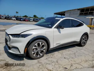 2021 Ford Mustang Mach-E Premium with VIN 3FMTK3SU0MMA55958, listed as a Copart auction lot 58714065 with 30,634 mi miles and Salvage title. Bid and sale history available at DreamBid. Image 1.