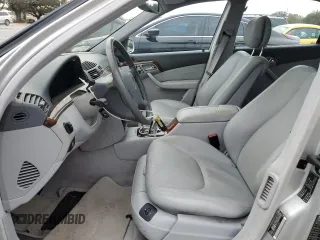 2001 Mercedes-Benz S-Class with VIN WDBNG75JX1A159582, listed as a Copart auction lot 88514775 with 114,592 mi miles and Clean Title. Bid and sale history available at carsss.com. Image 7.