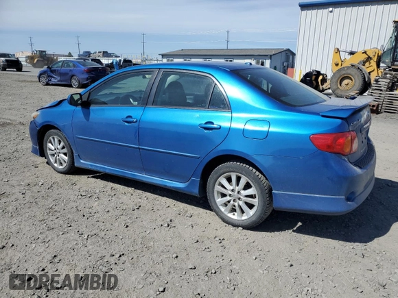 2009 Toyota Corolla with VIN 1NXBU40E79Z034678, listed as a Copart auction lot 53390285 with 173,593 mi miles and Salvage Title. Bid and sale history available at carsss.com. Image 2.