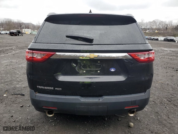2020 Chevrolet Traverse LS with VIN 1GNEVFKW9LJ100048, listed as a Copart auction lot 51088395 with 31,329 mi miles and Salvage Title. Bid and sale history available at carsss.com. Image 6.