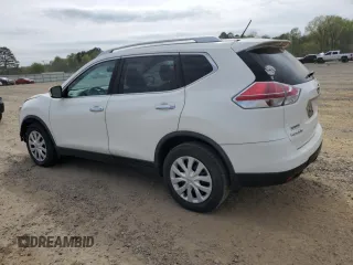 2016 Nissan Rogue S with VIN JN8AT2MT1GW012505, listed as a Copart auction lot 51582045 with 127,894 mi miles and Salvage Title. Bid and sale history available at carsss.com. Image 2.