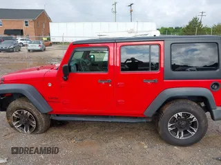 2016 Jeep Wrangler Unlimited Sport with VIN 1C4BJWDG4GL137175, listed as a IAAI auction lot 42388587 with 160,337 mi miles and . Bid and sale history available at DreamBid. Image 14.