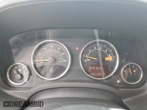 2014 Jeep Compass Latitude with VIN 1C4NJDEB6ED623613, listed as a Copart auction lot 52078795 with 186,156 mi miles and Clean Title. Bid and sale history available at carsss.com. Image 9.