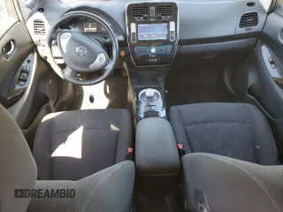 2015 Nissan LEAF SV with VIN 1N4AZ0CP6FC330144, listed as a Copart auction lot 61944543 with 66,493 mi miles. Bid and sale history available at carsss.com. Image 8.