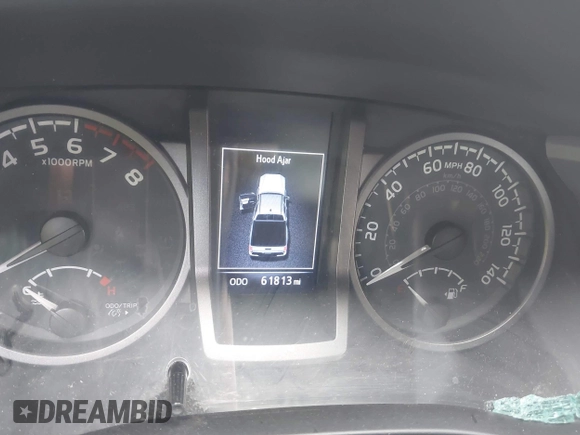 2021 Toyota Tacoma 4WD SR with VIN 3TMCZ5AN4MM387519, listed as a IAAI auction lot 41769922 with 61,813 mi miles. Bid and sale history available at carsss.com. Image 7.