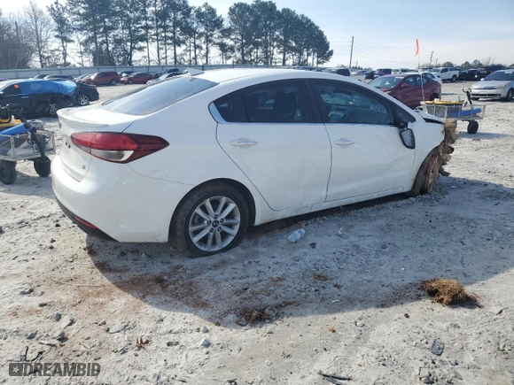 2017 Kia Forte S with VIN 3KPFL4A76HE056807, listed as a Copart auction lot 48819345 with NaN miles and Salvage Title. Bid and sale history available at carsss.com. Image 3.