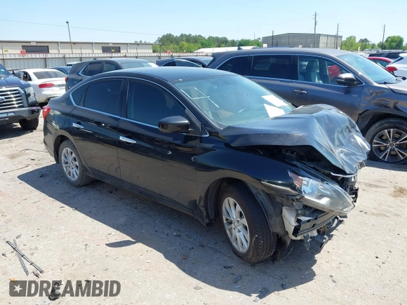 2019 Nissan Sentra SV z VIN 3N1AB7AP4KY323689, wystawiony jako IAAI lot #41965318 z przebiegiem 61 194 mil mil oraz . Historia ofert i sprzedaży dostępna na DreamBid. Obrazek 1.