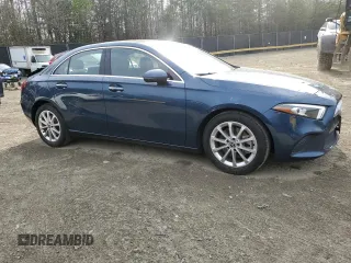 2022 Mercedes-Benz A 220 with VIN W1K3G4FBXNJ369674, listed as a Copart auction lot 51852775 with 22,451 mi miles and Salvage title. Bid and sale history available at DreamBid. Image 4.