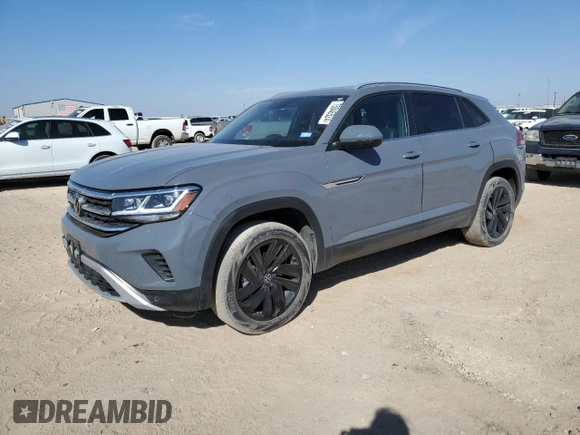 2022 Volkswagen Atlas SE with VIN 1V2JC2CA4NC222945, listed as a Copart auction lot 75046524 with 71,545 mi miles and Clean title. Bid and sale history available at DreamBid. Image 1.