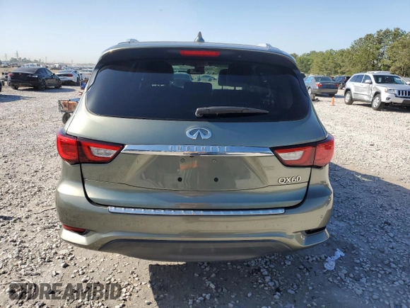 2017 Infiniti QX60 with VIN 5N1DL0MN0HC516671, listed as a Copart auction lot 52248225 with 91,012 mi miles and Salvage Title. Bid and sale history available at carsss.com. Image 6.