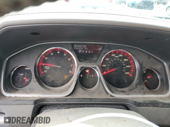 2013 GMC Acadia SLE with VIN 1GKKRPKD1DJ134866, listed as a Copart auction lot 47027825 with 206,820 mi miles and Salvage Title. Bid and sale history available at DreamBid. Image 9.
