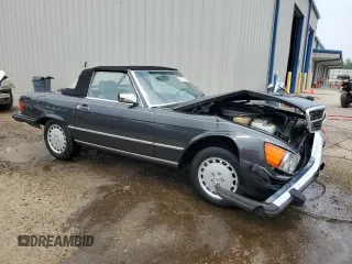 1989 Mercedes-Benz 560 560SL with VIN WDBBA48D6KA094255, listed as a Copart auction lot 72422474 with 44,313 mi miles and Salvage Title. Bid and sale history available at carsss.com. Image 4.