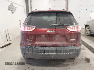 2019 Jeep Cherokee Latitude Plus with VIN 1C4PJMLB6KD465474, listed as a IAAI auction lot 41563058 with 74,680 mi miles. Bid and sale history available at carsss.com. Image 16.