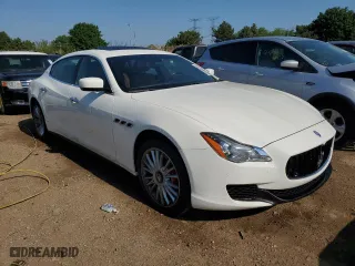 2015 Maserati Quattroporte S Q4 with VIN ZAM56RRA7F1135821, listed as a Copart auction lot 54460784 with 55,998 mi miles. Bid and sale history available at carsss.com. Image 4.