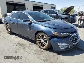 2021 Chevrolet Malibu LT with VIN 1G1ZD5ST7MF028387, listed as a Copart auction lot 52792895 with 78,929 mi miles and Salvage Title. Bid and sale history available at DreamBid. Image 4.