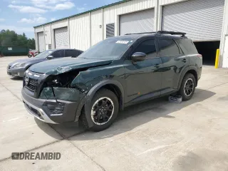 2023 Nissan Pathfinder SV with VIN 5N1DR3BD8PC223805, listed as a Copart auction lot 53930105 with 65,760 mi miles and Clean title. Bid and sale history available at DreamBid. Image 1.