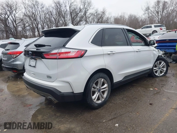 2020 Ford Edge SEL with VIN 2FMPK4J96LBA70677, listed as a IAAI auction lot 41212603 with 30,295 mi miles. Bid and sale history available at carsss.com. Image 4.
