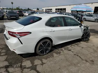 2020 Toyota Camry XSE with VIN 4T1K61AK2LU987237, listed as a Copart auction lot 46445585 with Not Provided miles and Clean Title. Bid and sale history available at DreamBid. Image 3.