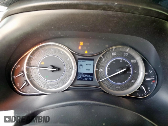 2013 Infiniti QX56 with VIN JN8AZ2NF0D9551134, listed as a Copart auction lot 58924945 with 167,585 mi miles and Clean title. Bid and sale history available at DreamBid. Image 9.