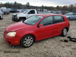 2008 Volkswagen Rabbit S with VIN WVWDA71K88W147330, listed as a Copart auction lot 77742974 with 146,984 mi miles and Salvage Title. Bid and sale history available at carsss.com. Image 1.