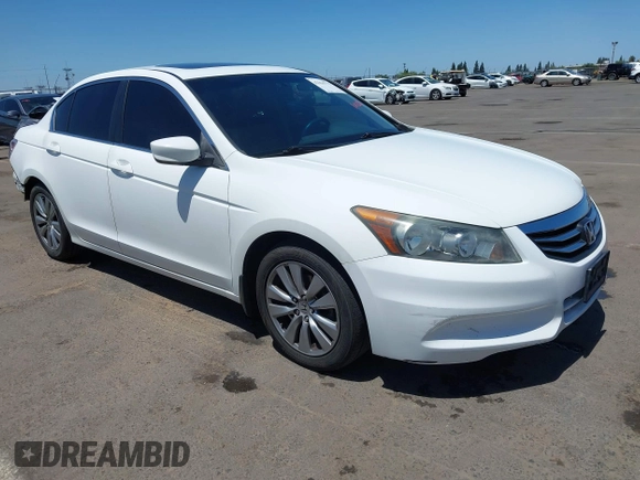 2011 Honda Accord EX z VIN 1HGCP2F72BA136850, wystawiony jako IAAI lot #42316773 z przebiegiem 154 168 mil mil oraz . Historia ofert i sprzedaży dostępna na DreamBid. Obrazek 1.