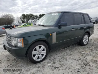 2004 Land Rover Range Rover HSE with VIN SALME11454A156859, listed as a Copart auction lot 44732145 with 129,404 mi miles and Clean Title. Bid and sale history available at carsss.com. Image 1.