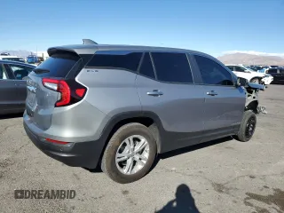 2024 GMC Terrain SLE with VIN 3GKALMEG2RL122288, listed as a Copart auction lot 49314065 with 17,338 mi miles and Salvage Title. Bid and sale history available at carsss.com. Image 3.