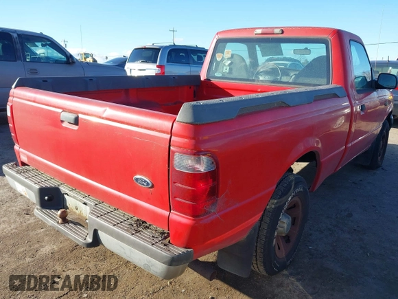 2001 Ford Ranger XL with VIN 1FTYR10C31PA60825, listed as a IAAI auction lot 41622600 with 75,098 mi miles. Bid and sale history available at carsss.com. Image 4.