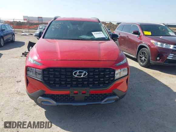 2023 Hyundai Santa Fe XRT with VIN 5NMS64AJ0PH542747, listed as a IAAI auction lot 41808095 with 24,922 mi miles. Bid and sale history available at carsss.com. Image 12.