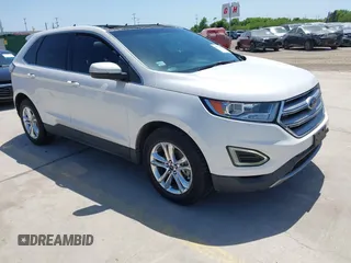 2015 Ford Edge SEL with VIN 2FMTK3J97FBC16209, listed as a IAAI auction lot 41974393 with 129,608 mi miles. Bid and sale history available at carsss.com. Image 1.