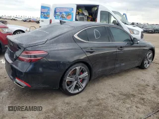 2024 Genesis G70 3.3T Sport Advanced with VIN KMTG54SE6RU137127, listed as a Copart auction lot 76908074 with Not Provided miles and Non Repairable. Bid and sale history available at carsss.com. Image 3.