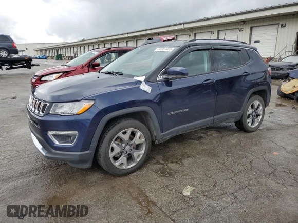 2021 Jeep Compass Limited с VIN 3C4NJDCB5MT576182, выставлен на аукционе Copart как лот 59787465 с пробегом 21 407 миль миль и Списание • Salvage title. История ставок и продаж доступна на DreamBid. Изображение 1.