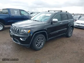 2017 Jeep Grand Cherokee Limited with VIN 1C4RJFBG6HC760929, listed as a IAAI auction lot 41723864 with 63,769 mi miles. Bid and sale history available at carsss.com. Image 17.