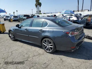 2019 Lexus GS with VIN JTHBZ1BLXKA018478, listed as a Copart auction lot 72586304 with 62,390 mi miles and Salvage Title. Bid and sale history available at carsss.com. Image 2.