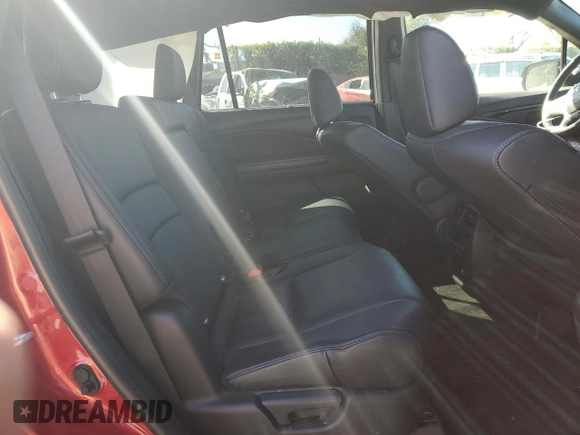 2023 Honda Passport Elite with VIN 5FNYF8H06PB013044, listed as a Copart auction lot 48347315 with 44,250 mi miles and Salvage Title. Bid and sale history available at DreamBid. Image 11.