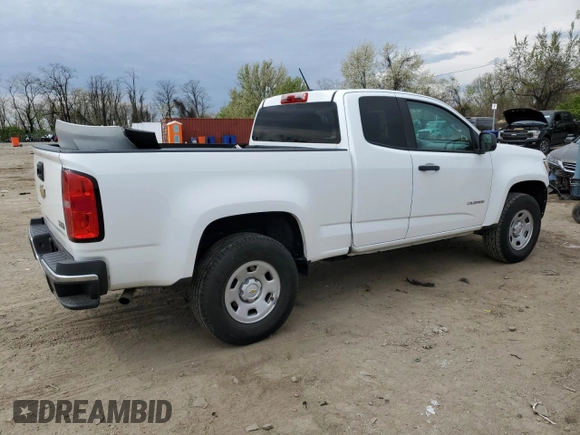 2020 Chevrolet Colorado 2WD Work Truck z VIN 1GCHSBEA6L1135394, wystawiony jako Copart lot #52095605 z przebiegiem 136 448 mil mil oraz Szkoda całkowita • Salvage title. Historia ofert i sprzedaży dostępna na DreamBid. Obrazek 3.