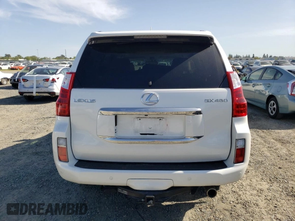 2010 Lexus GX 460 Premium with VIN JTJJM7FX6A5001418, listed as a Copart auction lot 52404285 with 169,065 mi miles and Salvage title. Bid and sale history available at DreamBid. Image 6.
