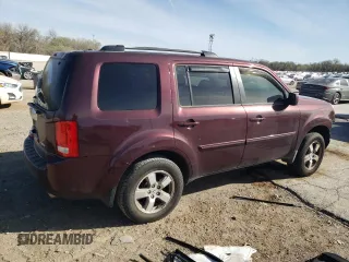 2011 Honda Pilot EX-L with VIN 5FNYF4H52BB018819, listed as a Copart auction lot 49640355 with 214,105 mi miles and Salvage Title. Bid and sale history available at DreamBid. Image 3.
