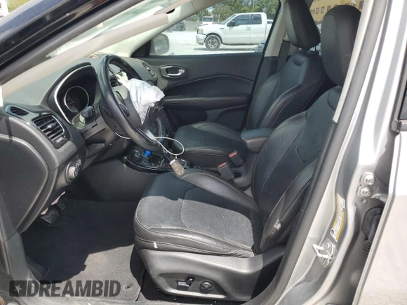 2020 Jeep Compass Limited with VIN 3C4NJDCB6LT246324, listed as a Copart auction lot 54013845 with 47,587 mi miles and Salvage Title. Bid and sale history available at DreamBid. Image 7.