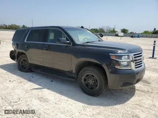 2019 Chevrolet Tahoe Commercial with VIN 1GNLCDEC8KR221107, listed as a Copart auction lot 51175175 with 120,330 mi miles and Salvage Title. Bid and sale history available at carsss.com. Image 4.