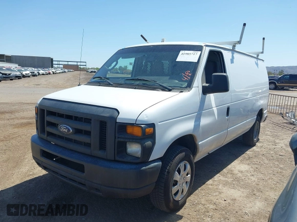 2014 Ford Econoline Cargo Commercial with VIN 1FTNE1EW3EDA92098, listed as a IAAI auction lot 41985717 with 236,117 mi miles and . Bid and sale history available at DreamBid. Image 17.