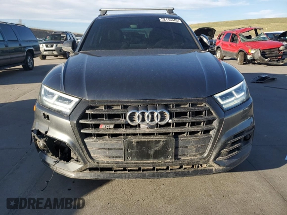 2018 Audi SQ5 Prestige with VIN WA1C4AFYXJ2245392, listed as a Copart auction lot 52140345 with 41,113 mi miles and Salvage Title. Bid and sale history available at carsss.com. Image 5.